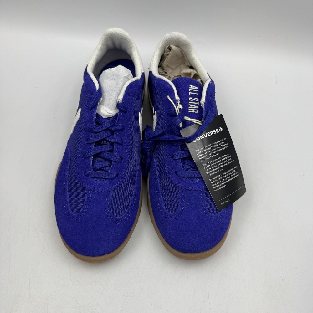 NEW Converse Run Star Trainer Low-Top Sneaker - Night Indigo / White / Egret - Picture 7 of 8